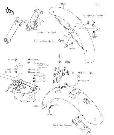 Fenders [99912-0588.33]