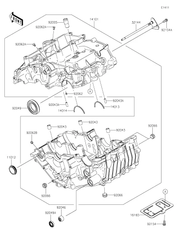 Crankcase [99912-3629.14]