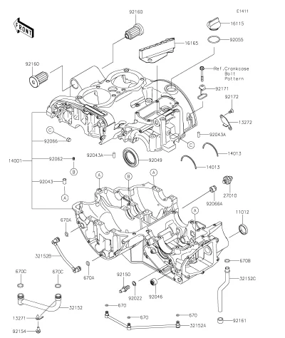 Crankcase [99912-0589.14]