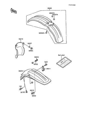 Fenders [99917-1282.D-08]